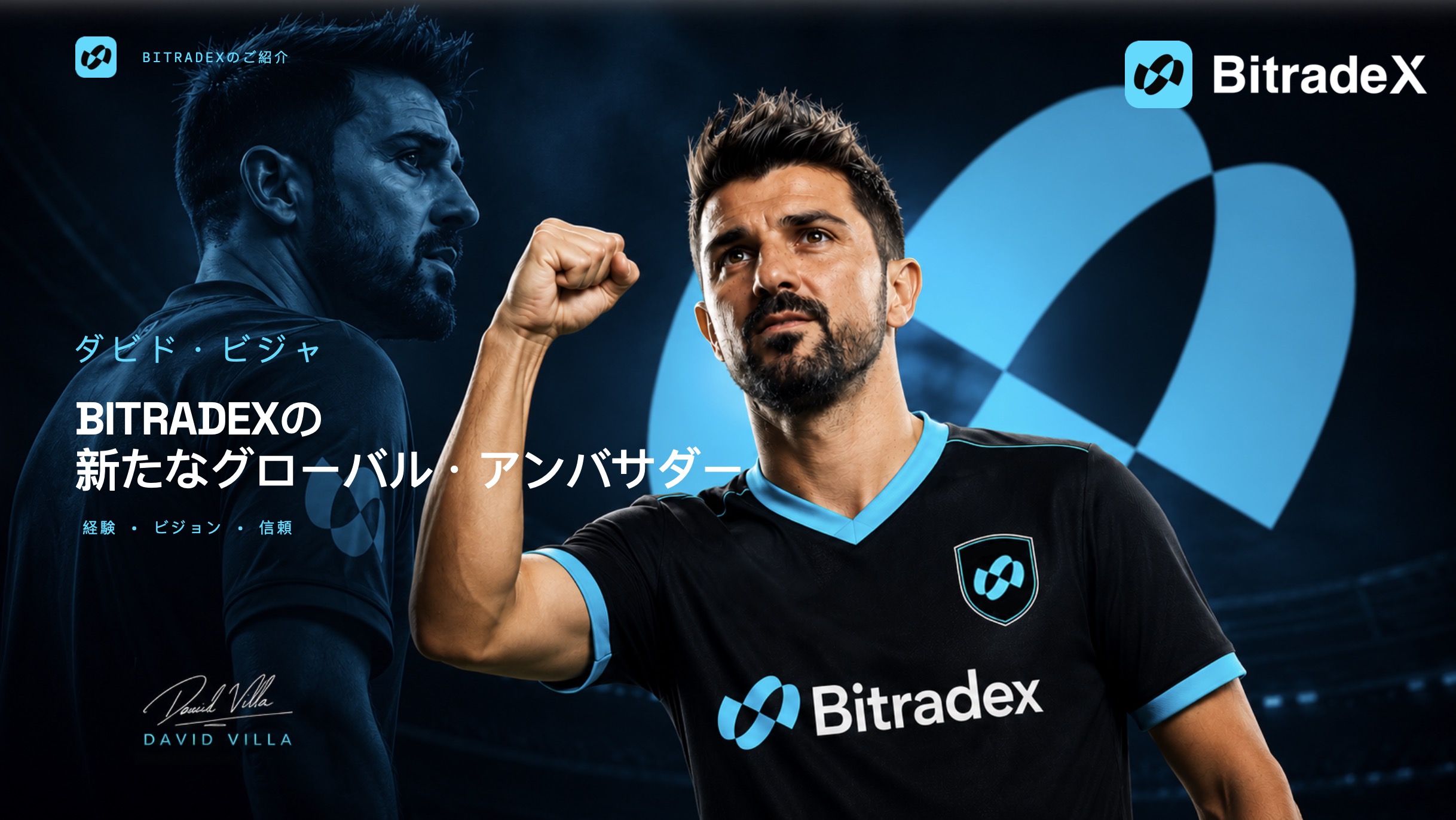 BitradeX オフィシャル資料の表紙